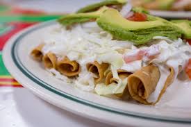 El Taquito signature dishes Flautas (Taquitos)Tacos de ResChile con Queso﻿﻿